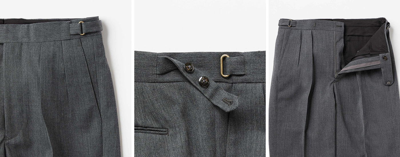 オフィサーパンツ/ポーツマス(ウールツイル)(MEN) 全1色 | BRITISH MADE