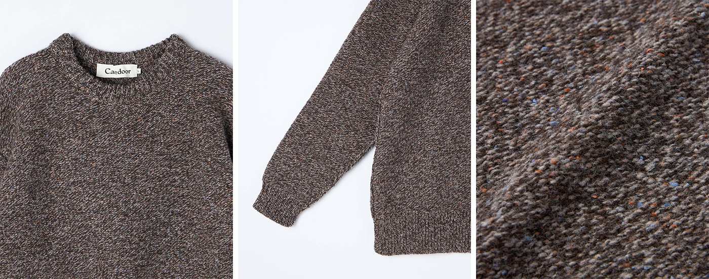 クルーネックニット by macalastair(MEN) 全2色 | BRITISH MADE