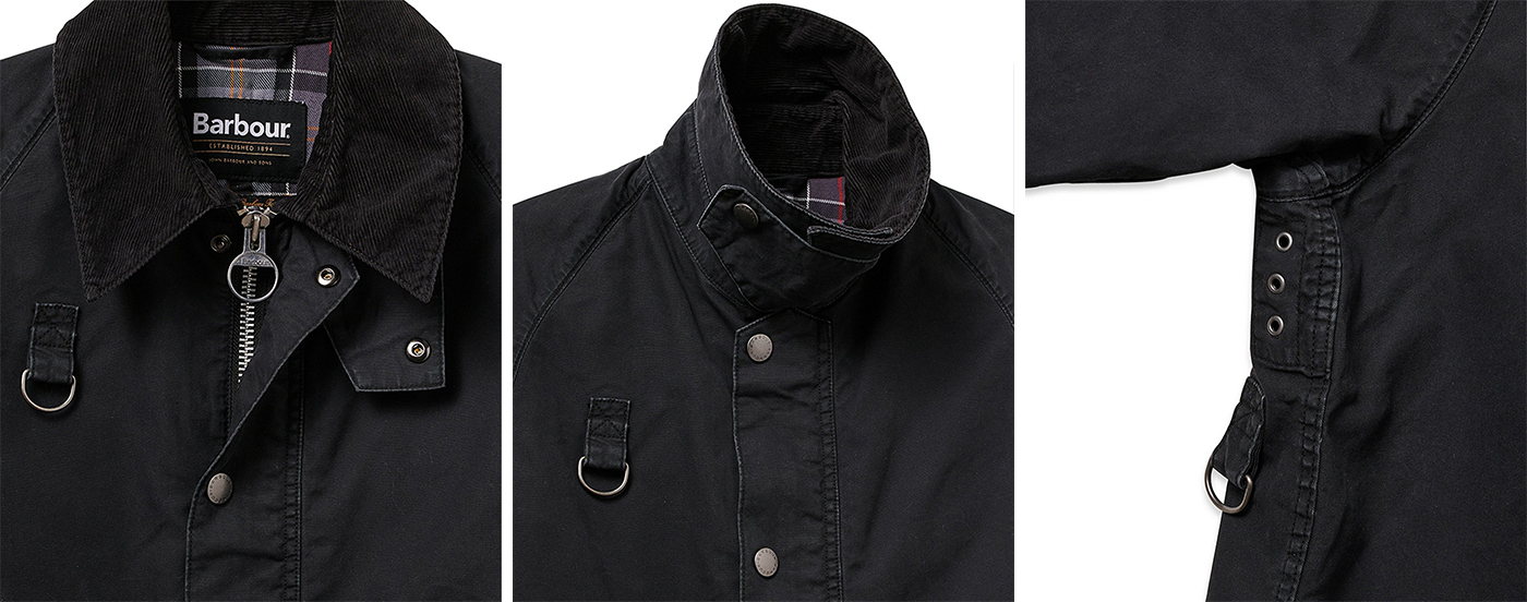 barbour SPEY CASUAL black(黒) barbour SPEY CASUAL black(黒) Barbour Men's OS Spey Casual Jacket