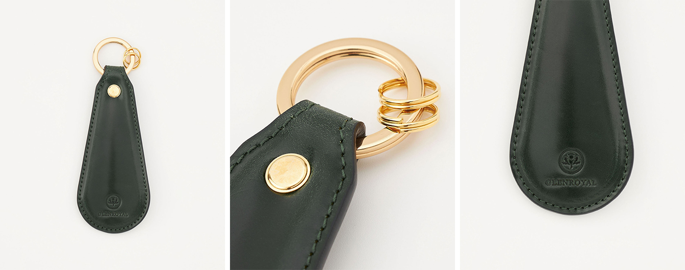 シューホーンキーホルダー(コードバン) 全3色 | BRITISH MADE