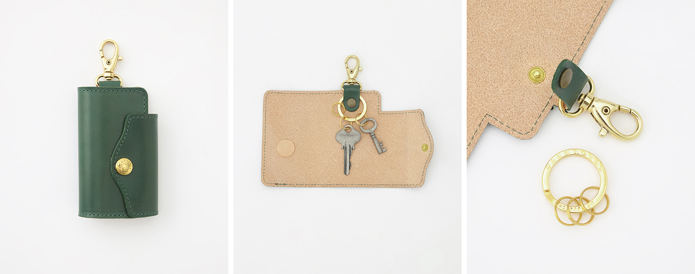 フラップキーケース 全5色 | BRITISH MADE