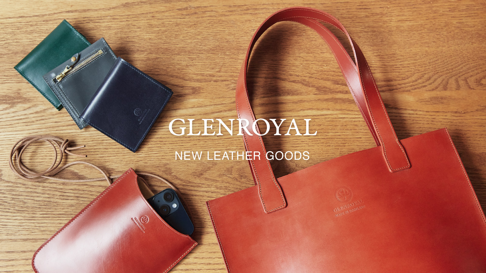 GLENROYAL グレンロイヤル お財布 トートバッグ