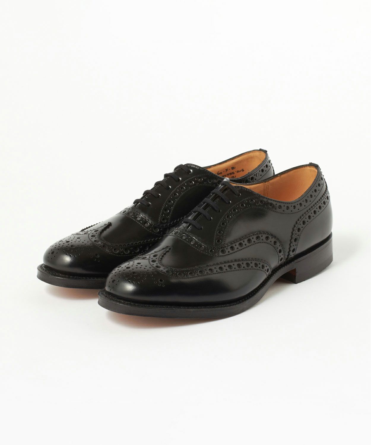 BURWOOD/バーウッド(レザーソール/ポリッシュドバインダーカーフ)(MEN  