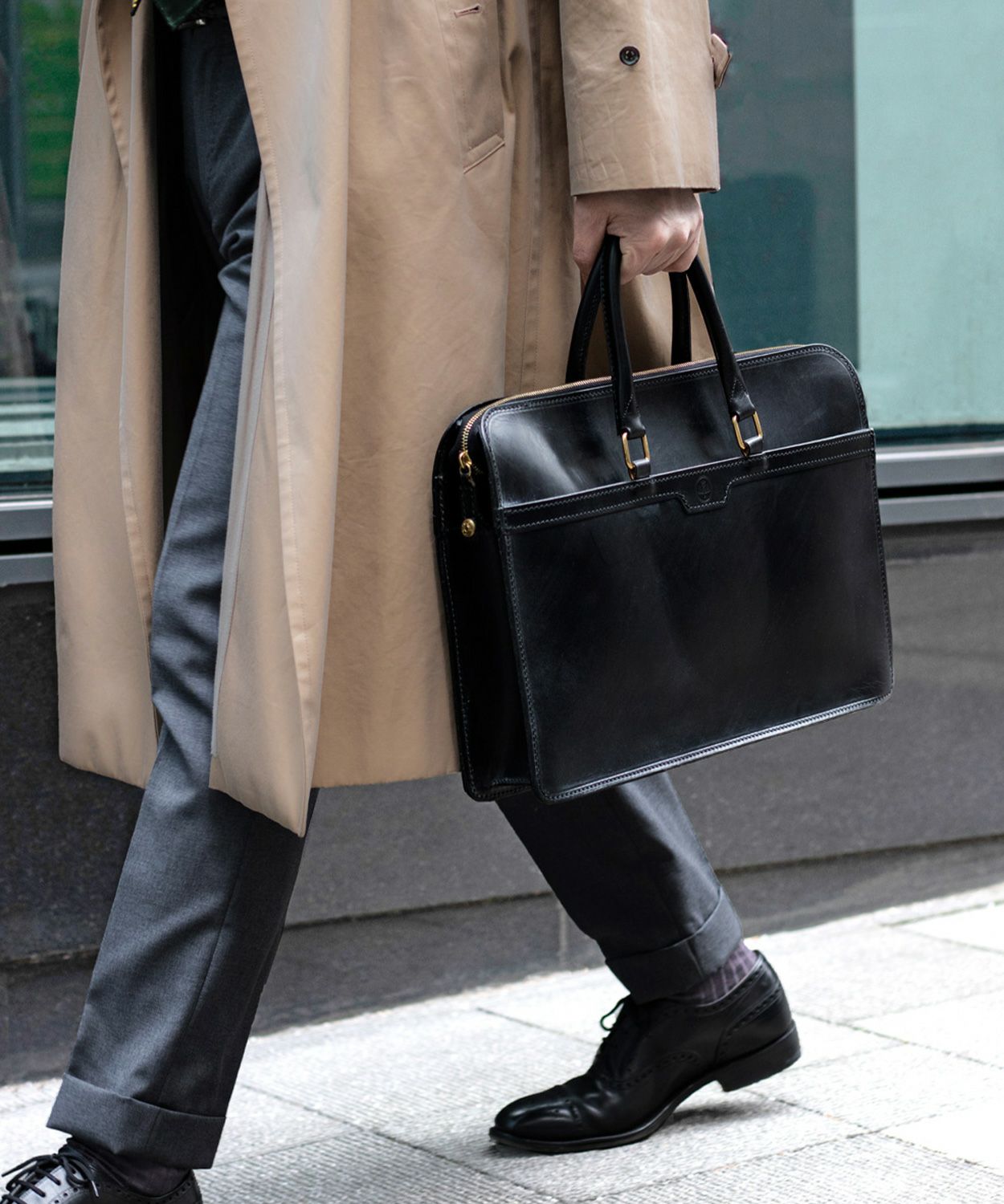 2ハンドルジップケース 全4色 | BRITISH MADE 