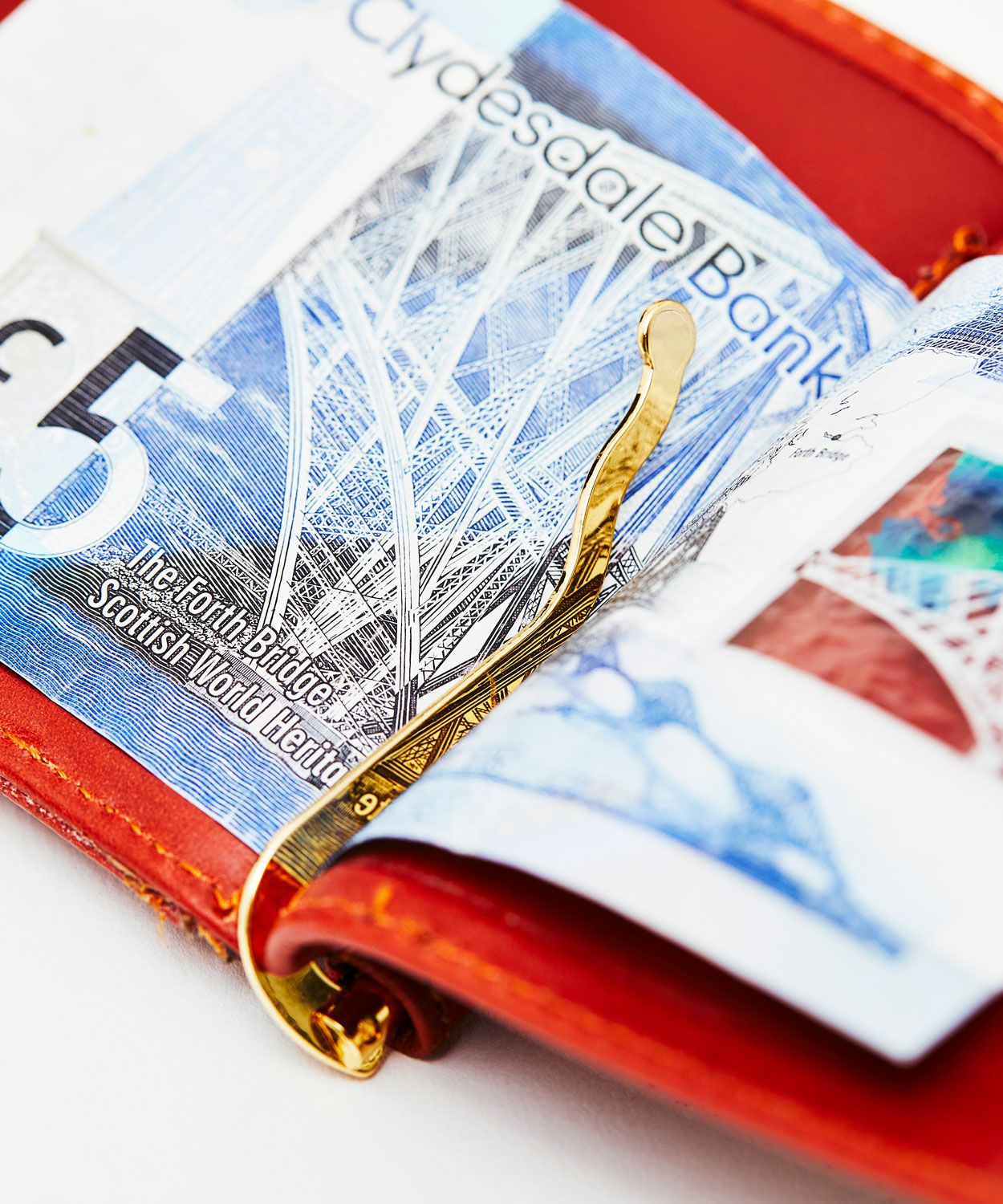 マネークリップ(小銭入れ付) 全9色 | BRITISH MADE 