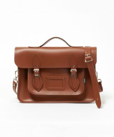 ザッチェルズ Zatchels　サッチェルバッグ Oxblood 14.5インチバッグ