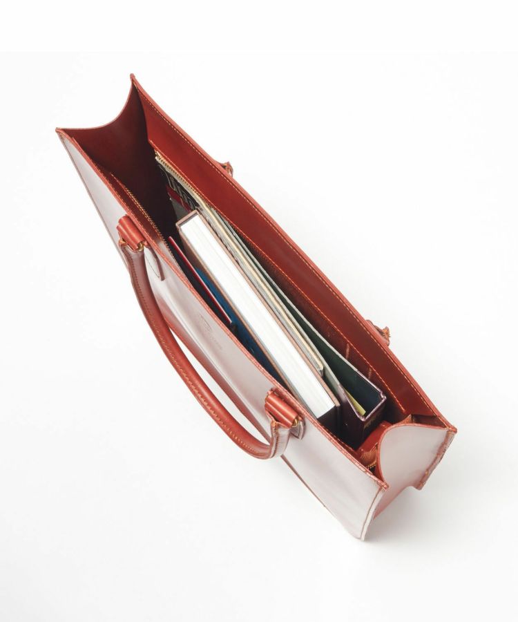 GLENROYAL グレンロイヤル 2ハンドルトートバッグ/シガー メンズ