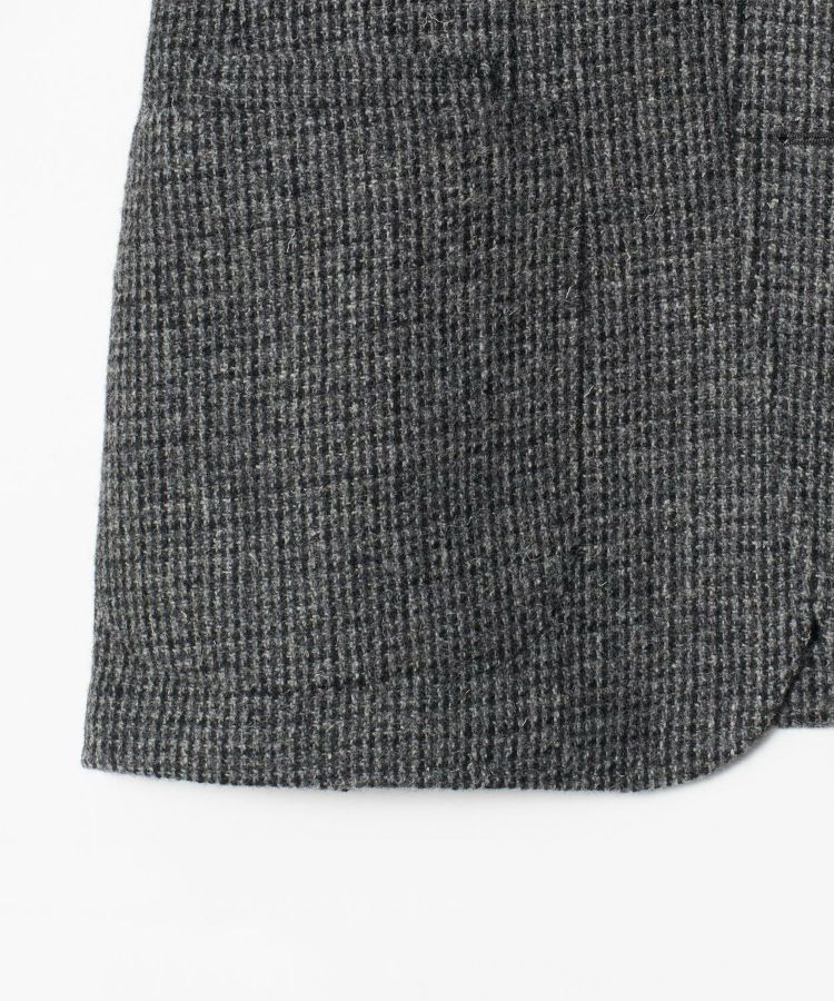 ハウンドトゥースハリスツイードジャケット British Made ハウンドトゥースハリスツイードジャケット British Made