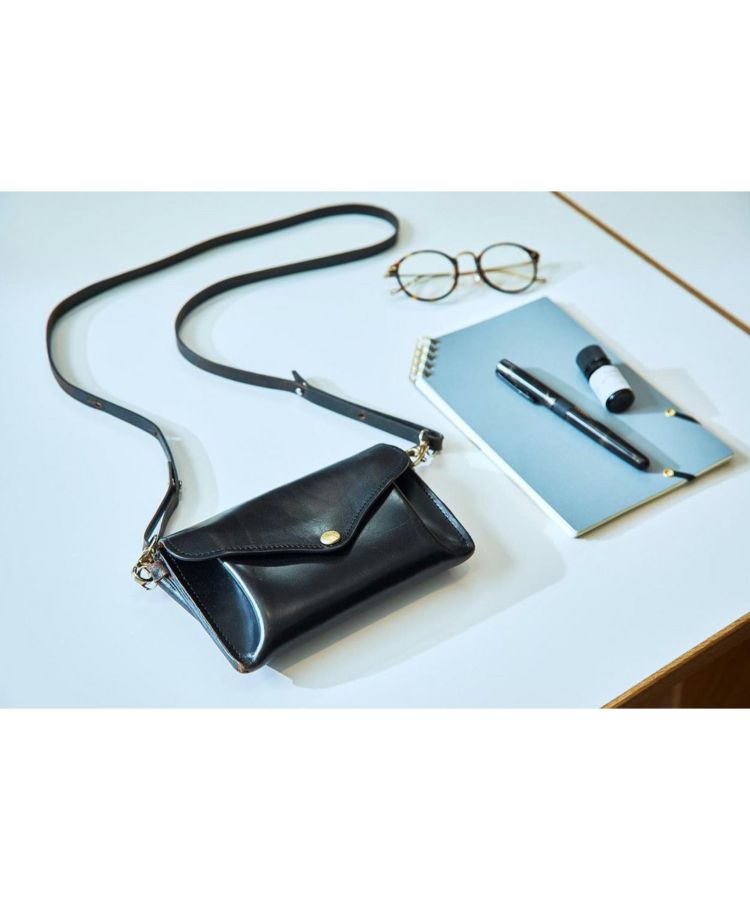 GLEN ミディアムパースショルダーストラップ　ポシェット　サコッシュ ミディアムパースショルダーストラップ(グレイスコレクション