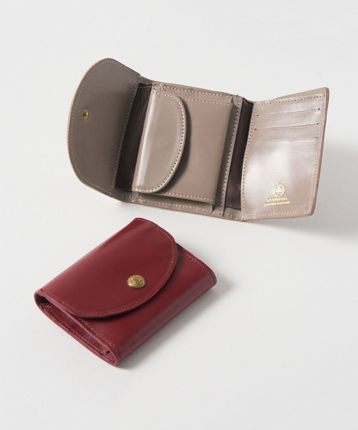 フラップ付きミニ財布(グレイスコレクション) 全4色 | BRITISH MADE 