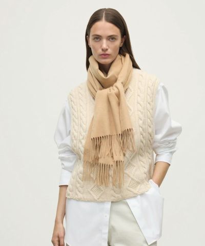 小判プレーンスカーフ(定番)(カシミヤ) 全6色 | BRITISH MADE