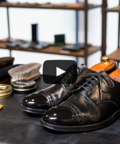 ［有料配信］プロの靴磨き職人による靴磨きを伝授。 ｜ How to Shoeshine