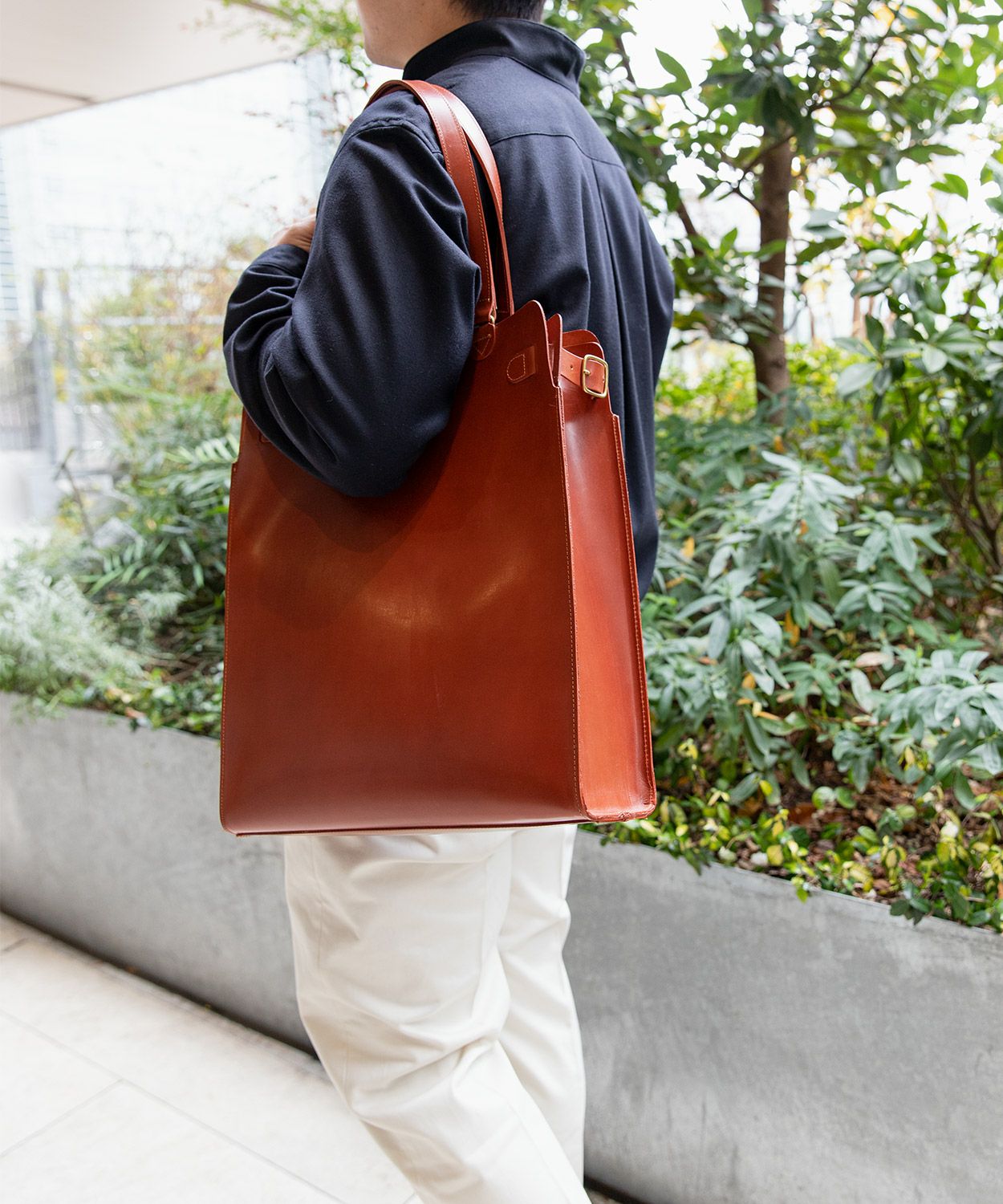 サイドストラップトートバッグ 全2色 | BRITISH MADE