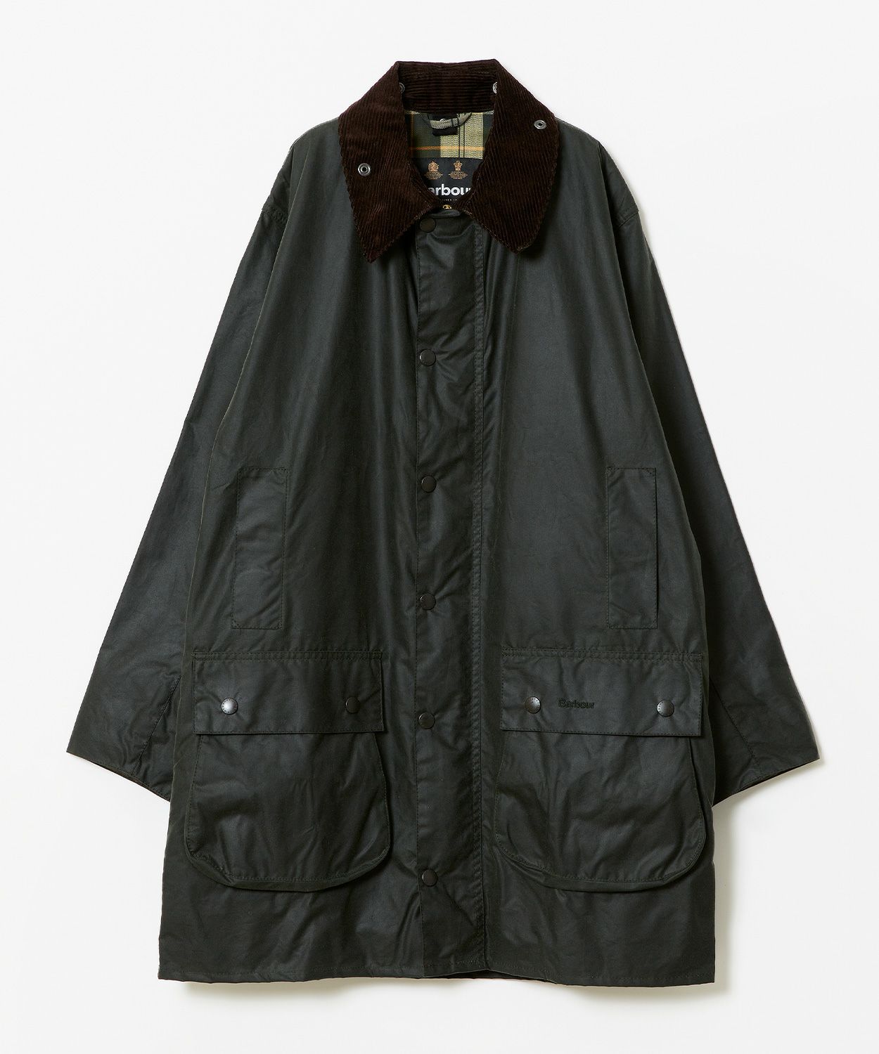 ボーダー(ワックスド コットン)(UNISEX) 全1色 | BRITISH MADE