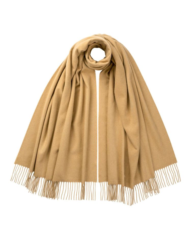 大判プレーンストール(定番)(カシミヤ) 全7色