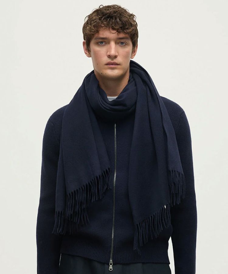 大判プレーンストール(定番)(カシミヤ) 全7色