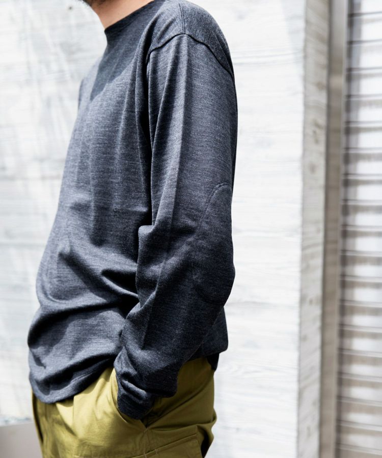 メリノウールロングスリーブTシャツ(MEN) 全3色 | BRITISH MADE