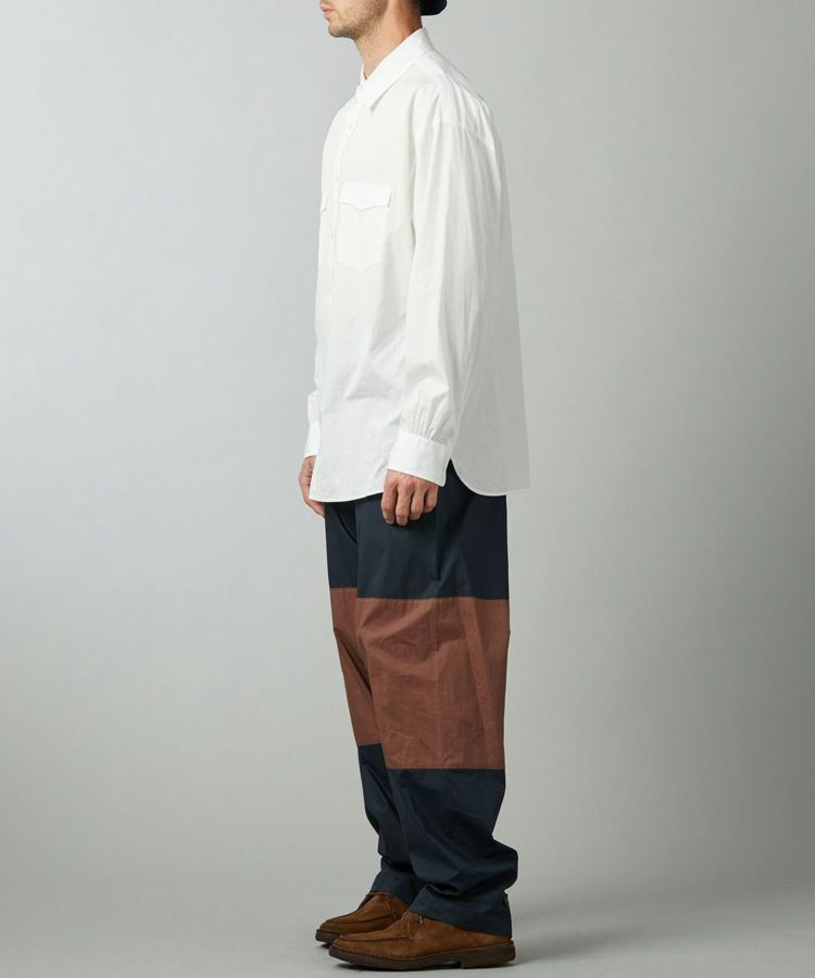 ワックスドコットンシェルトラウザーズ(MEN) 全2色 | BRITISH MADE