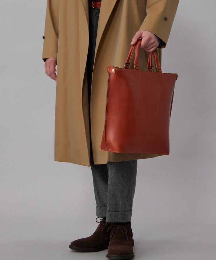 ジップショルダートートバッグ TALL 全4色 | BRITISH MADE