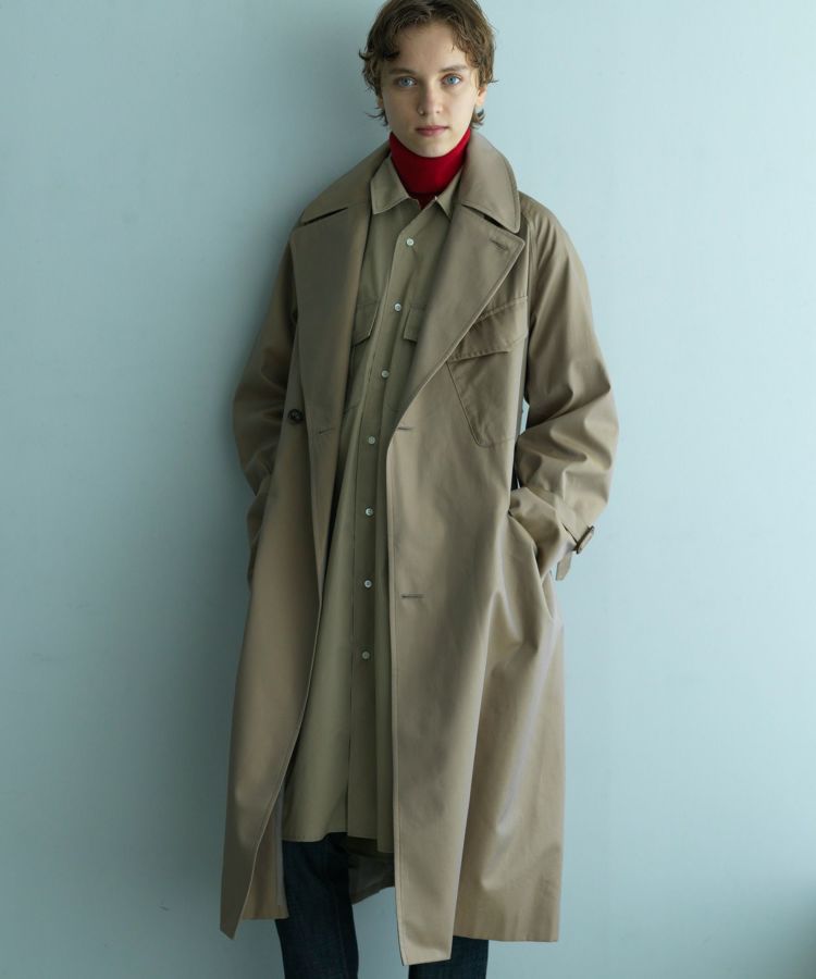 オープンカラーシャツワンピース(WOMEN) 全2色 | BRITISH MADE
