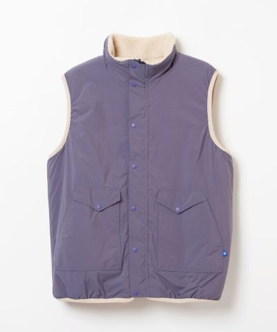 リバーシブルフリースベスト(MEN) 全2色 | BRITISH MADE