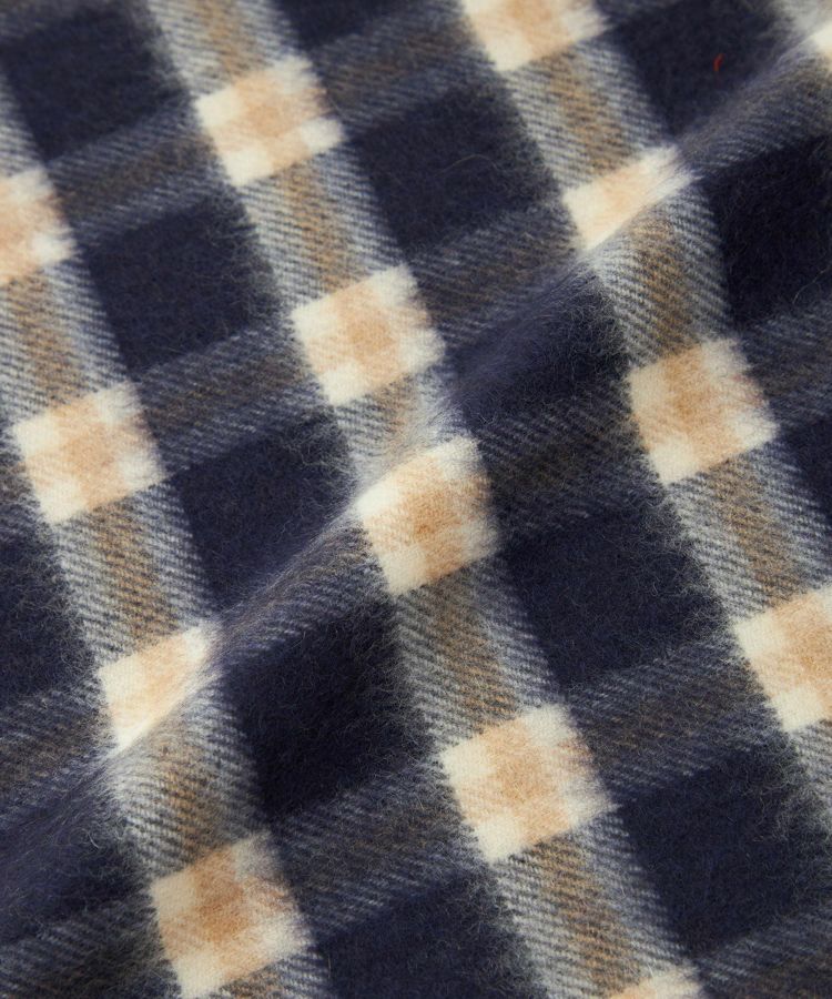 中判チェックスカーフ(カシミヤ) 全3色 | BRITISH MADE