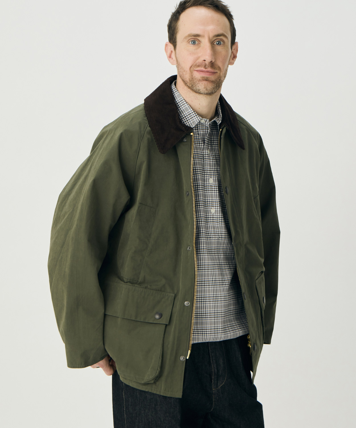 オーバーサイズ ピーチド ビデイル カジュアル(ノンワックス)(UNISEX 