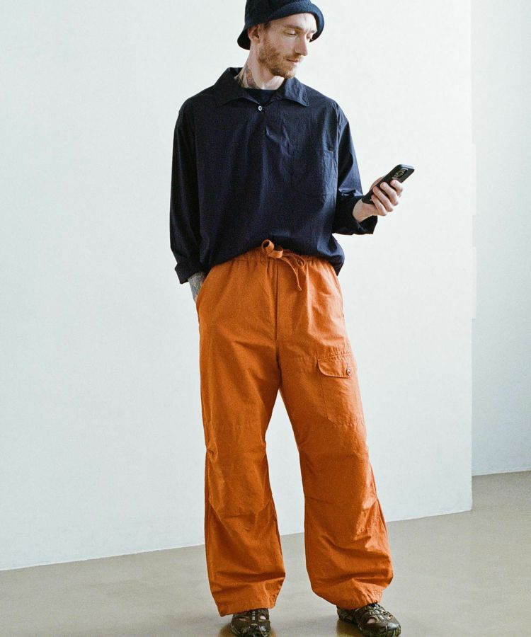 A.PRESSE ウェザークロストラウザーECRU A.PRESSE ウェザークロストラウザーECRU HIGH DENSITY WEATHER