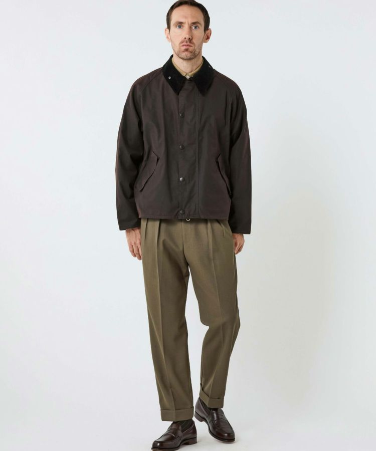 Barbour トランスポート　別注 Barbour バブアー トランスポートカジュアル ピーチスキン