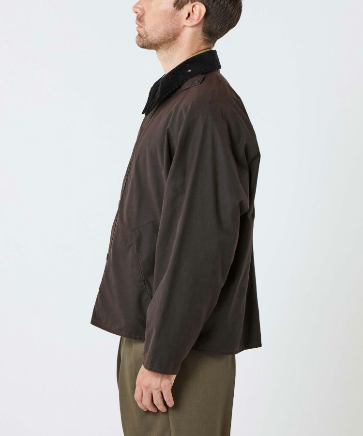 【美品】Barbour 別注 トランスポート サイズ38 玉虫色 Barbour transport バブアー トランスポート ワックス コットン