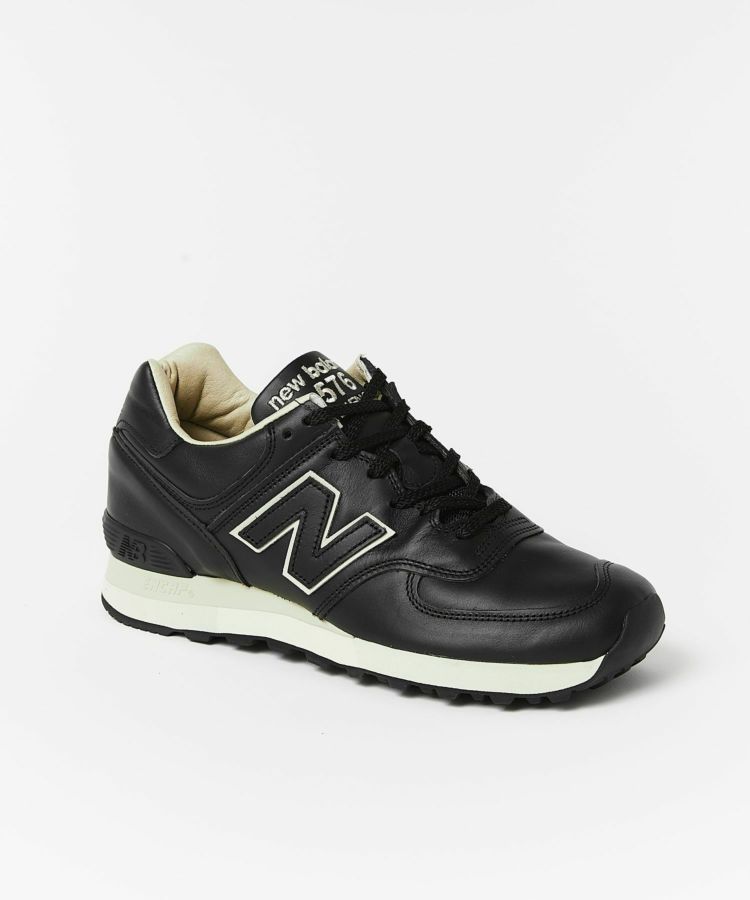 New Balance 576 ブラック/グリーン スニーカー 陶器ろうそく。。 正規店仕入れの New Balance 576 ブラック/グリーン スニーカー