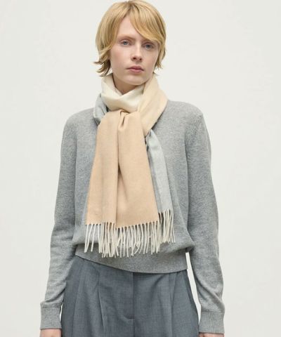 Johnstons of Elgin リバーシブルスカーフ リバーシブルスカーフ(カシミヤ) 全4色 | BRITISH MADE