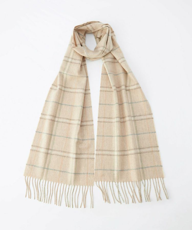 小判チェックスカーフ(カシミヤ) 全10色 | BRITISH MADE