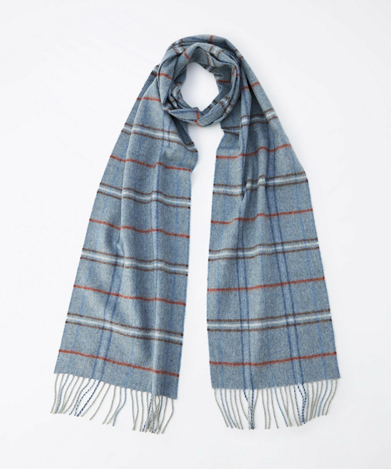 小判チェックスカーフ(カシミヤ) 全5色 | BRITISH MADE