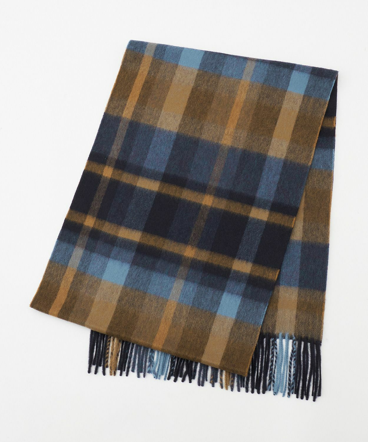 ジョンストンズ オブ エルガン Johnstons of Elgin 人気ランキング カシミヤマフラー カシミア タータン チェック ブラックウォッチ