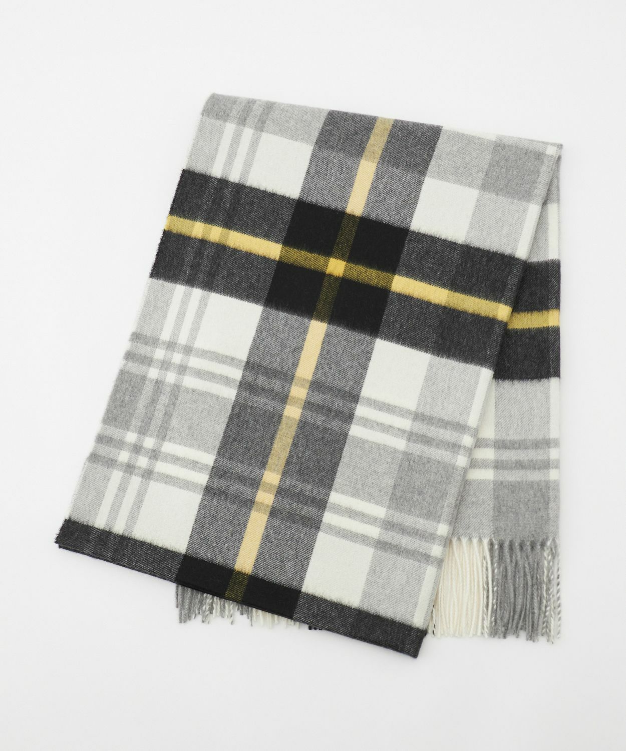 AU9181/GREY&YELLOW STOLE