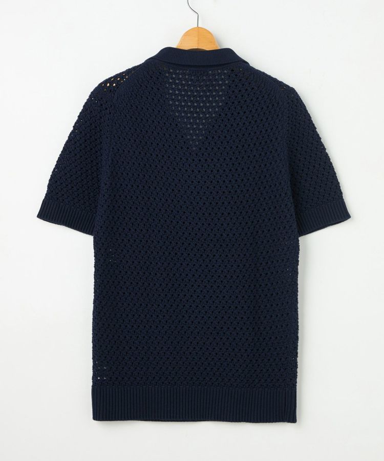 国内発送 Stone  535B9 ウールニット ポロシャツ チャンキーニットポロシャツ(MEN) 全2色 | BRITISH MADE