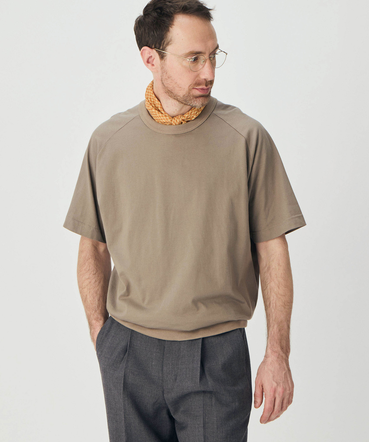 NAVYxBlue Check Bandana