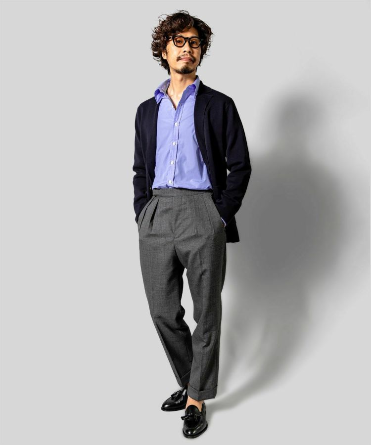 ドレスシャツ/ロンドン(ブルー)(MEN) 全1色 | BRITISH MADE