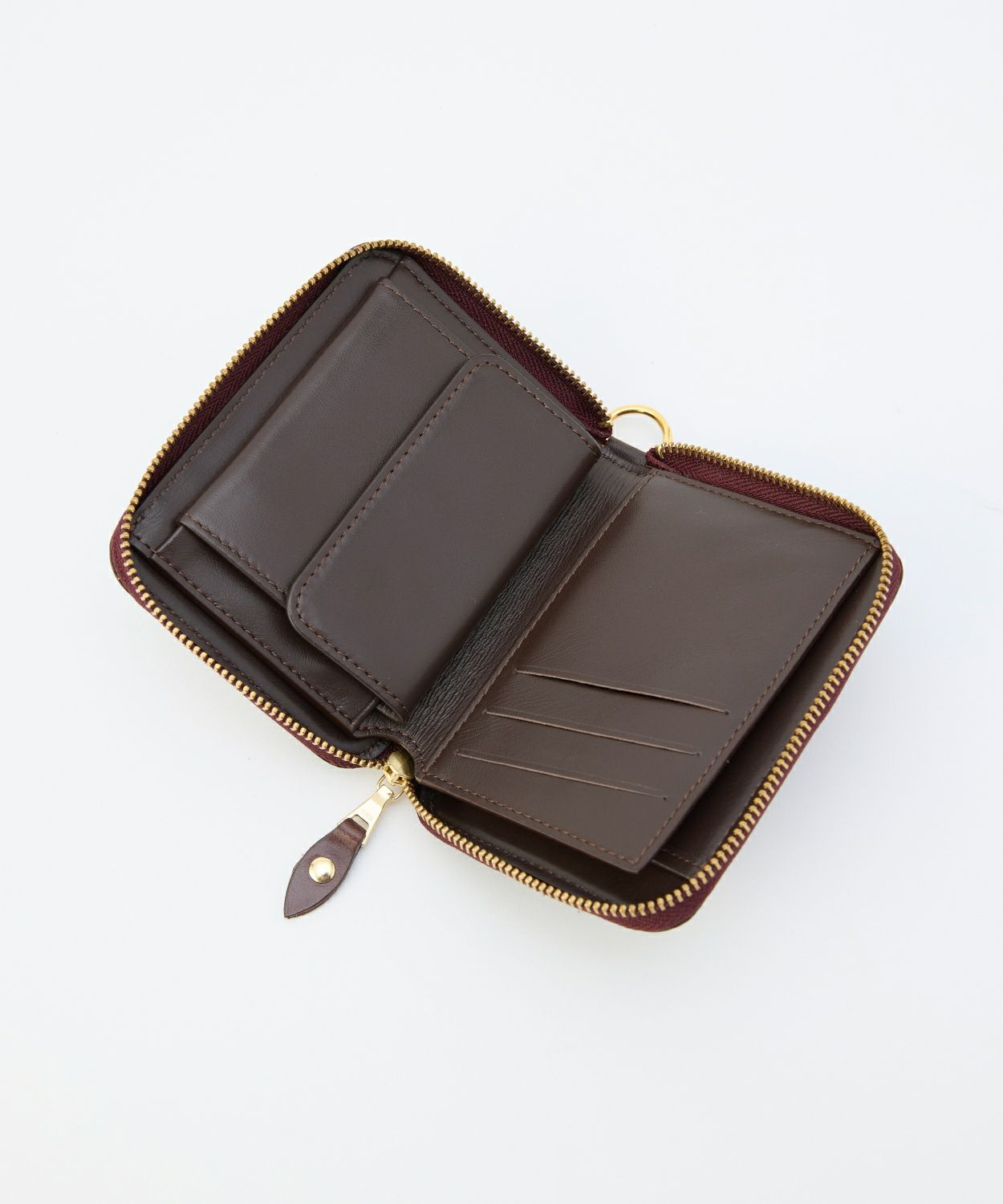 ジップアラウンドスモールウォレット(コードバン) 全3色 | BRITISH MADE