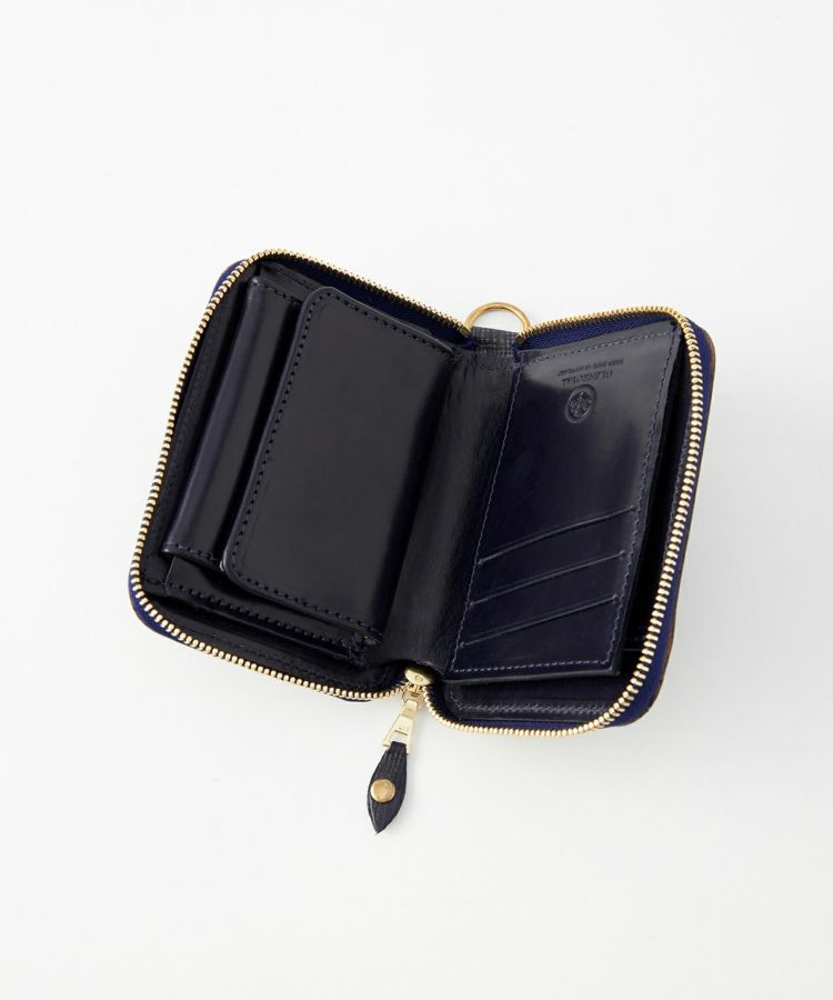 スモールジップウォレット(エンボス) 全2色 | BRITISH MADE