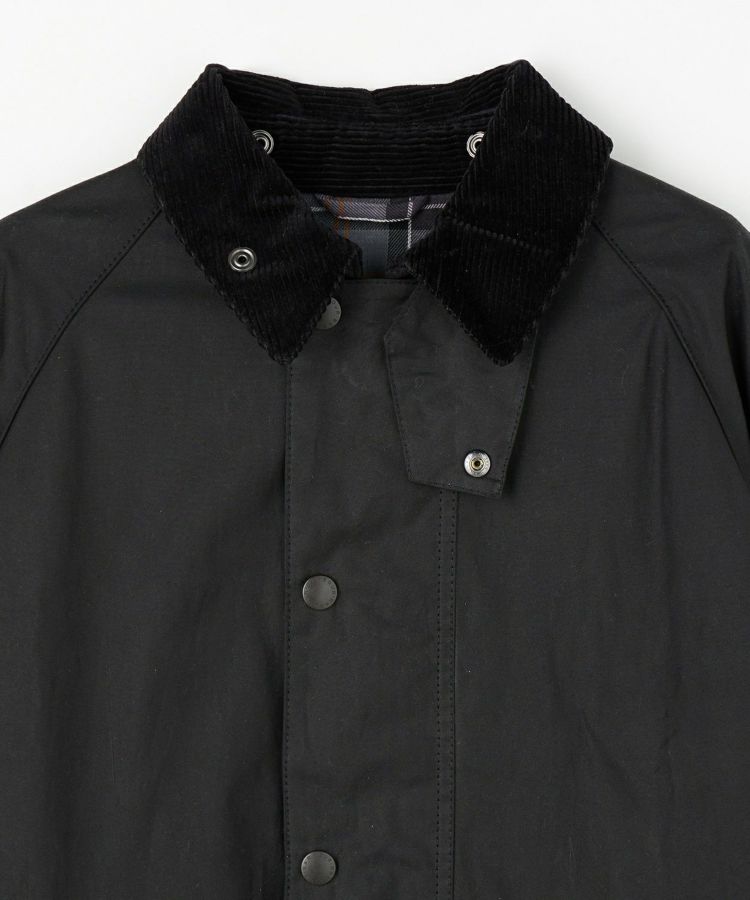 新品 Barbour ブラック ワックスコットン エクスモア コート サイズ40 エクスモア(ワックスド コットン)(Size38・40)(MEN) 全2色