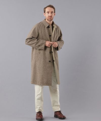 BRITISH MADE タイロッケンコート/ヨークシャー(コンパクトギャバ) スタイリスト 四方さんに学ぶ、タイロッケンコートの着こなし