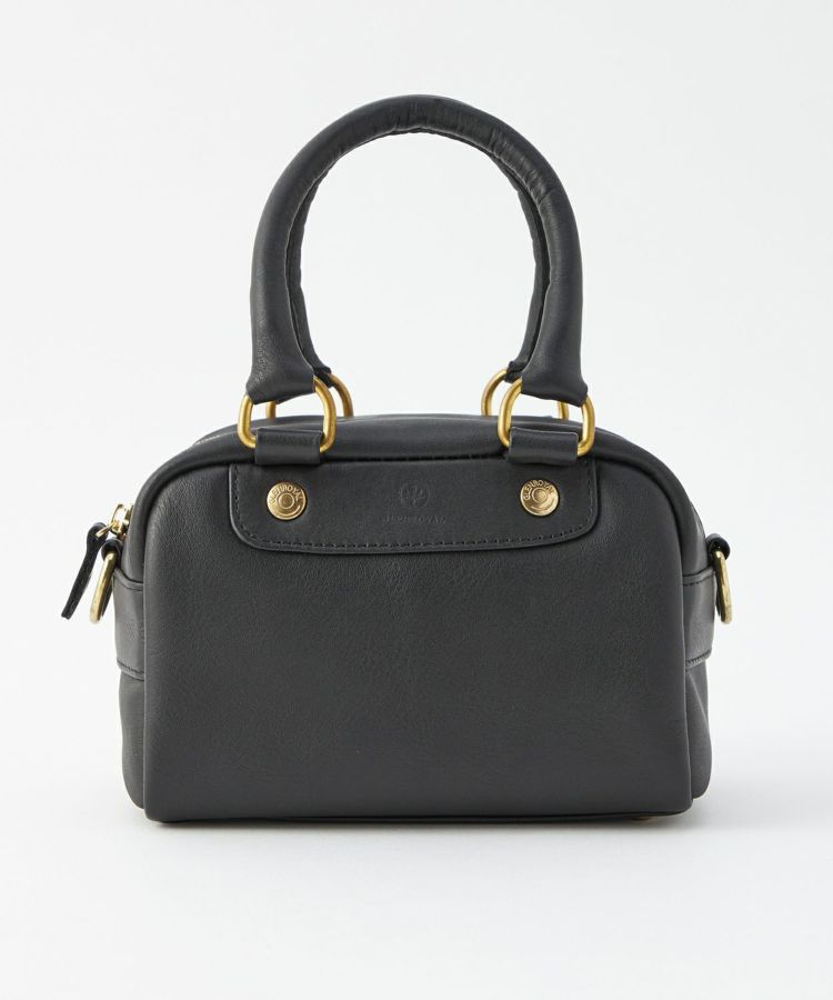 ミニボストンバッグ(ソフトレザー)(グレイスコレクション) 全1色