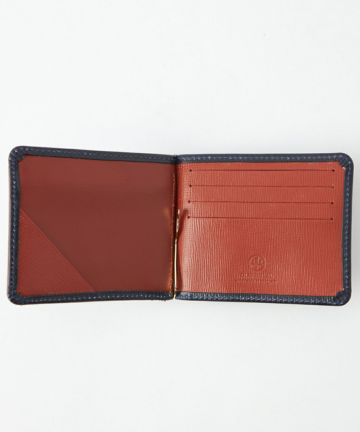 別注]マネークリップ(小銭入れ付)(エンボス) 全2色 | BRITISH MADE