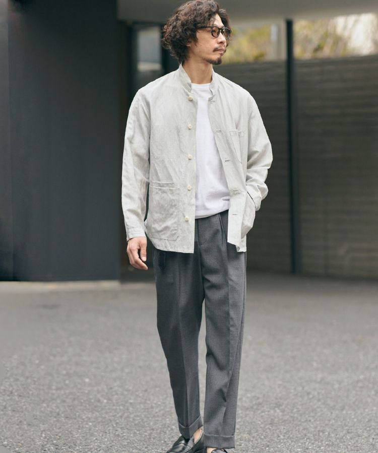 オフィサーパンツ 25SS/ポーツマス(ベルトループ付き)(MEN) 全1