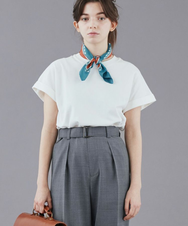 シスルスカーフ(シルクサテン)(WOMEN) 全2色 | BRITISH MADE シスルスカーフ(シルクサテン)(WOMEN) 全2色 | BRITISH MADE