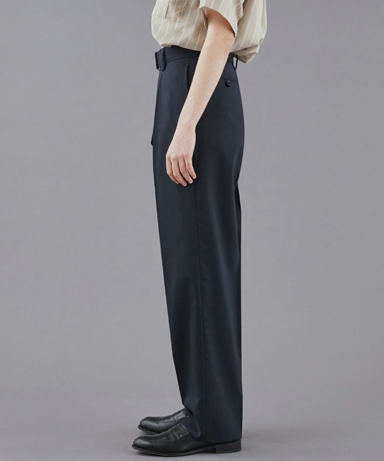 Atlast&Co ドレストラウザー ATLAST ＆ CO(アットラスト) チノトラウザーズ オリーブ サイズ