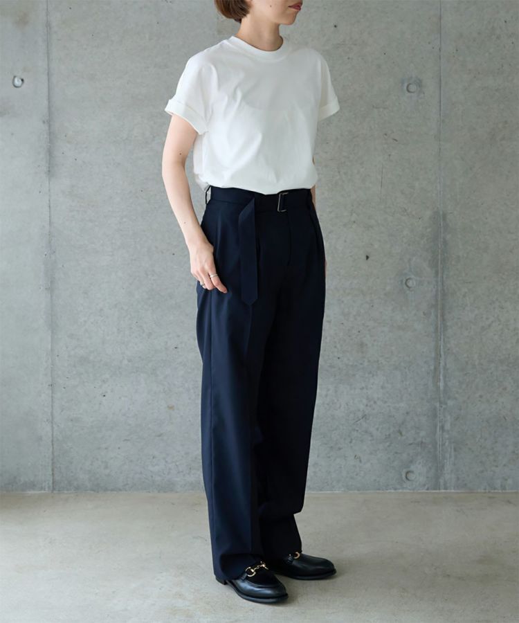 ドレストラウザー(ウールトロピカル)(WOMEN) 全2色 | BRITISH MADE