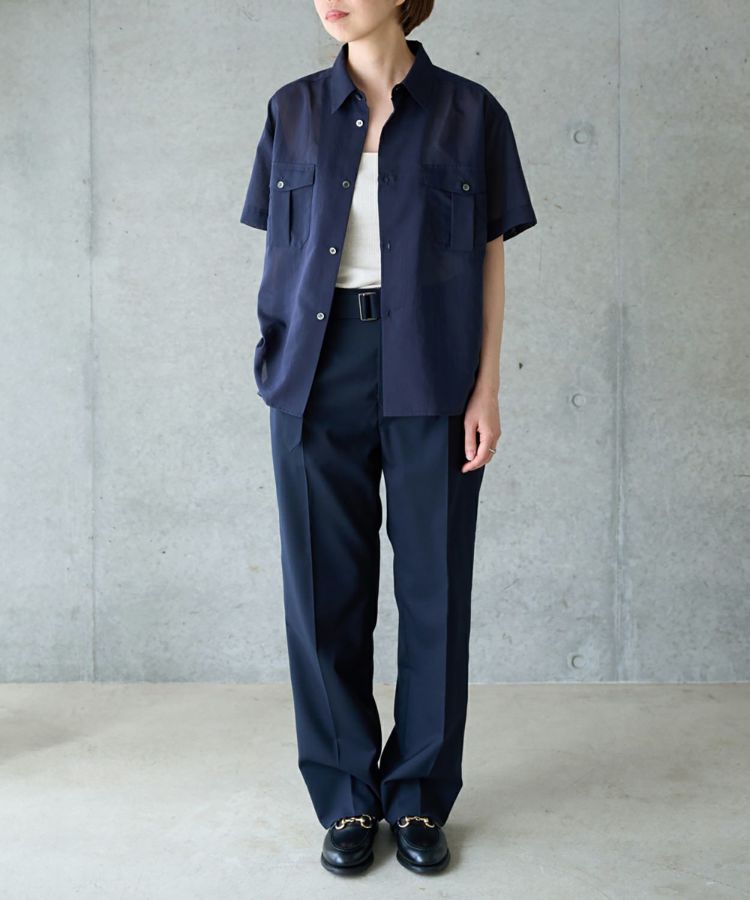ドレストラウザー(ウールトロピカル)(WOMEN) 全2色 | BRITISH MADE